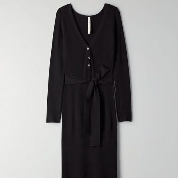 ** ONLY Worn Twice** The Group by Babaton Henley Sweater Dress - Picture 3 of 5